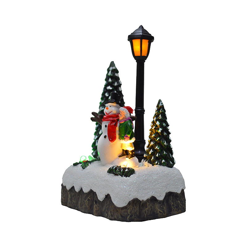 Light IT Julelandsby figur m/lys