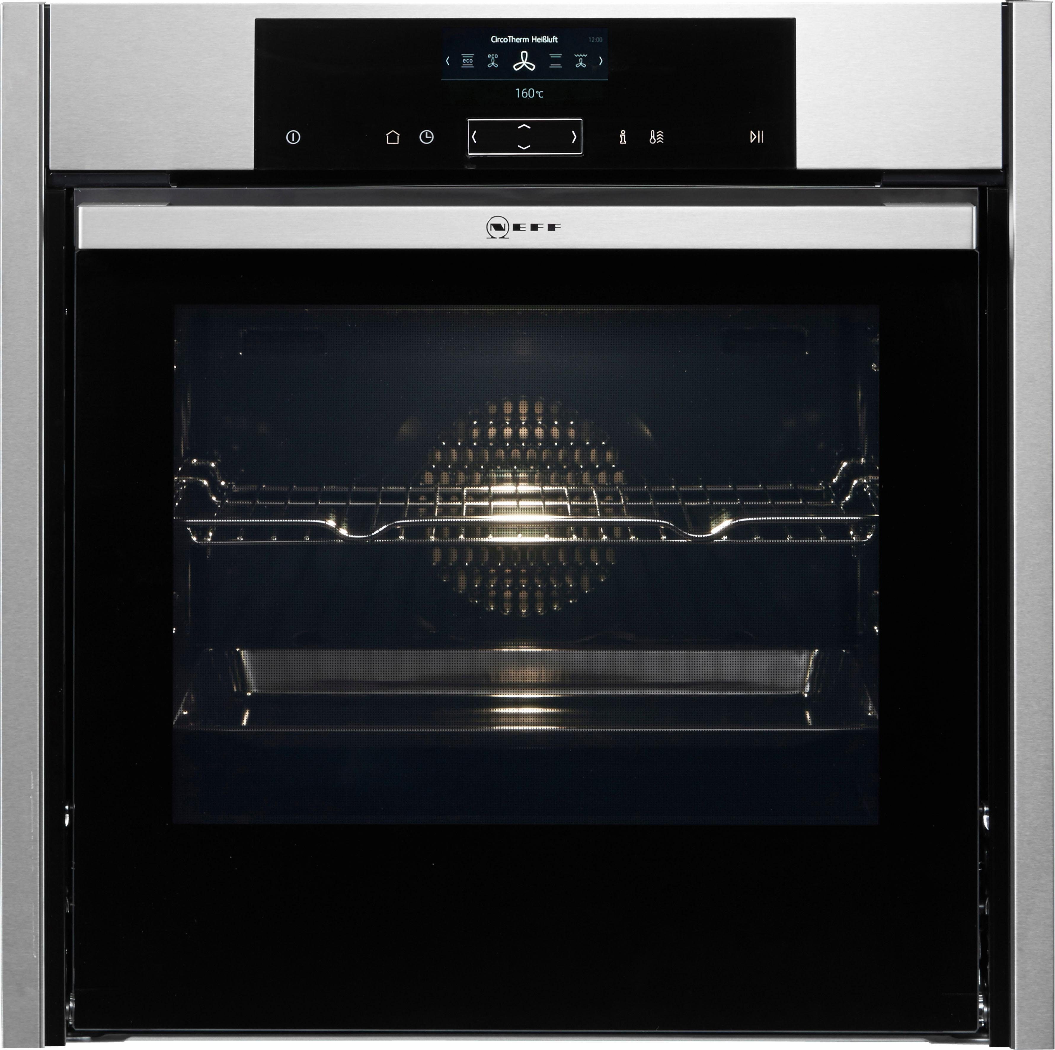 NEFF Pyrolyse Backofen N 90 B55CS22N0, mit Teleskopauszug nachrüstbar, Pyrolyse-Selbstreinigung, mit Slide&Hide®