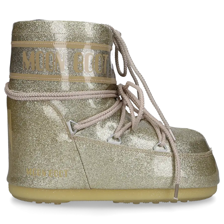 MOON BOOT - Snowboots ICON LOW GLITTER PVC - gold