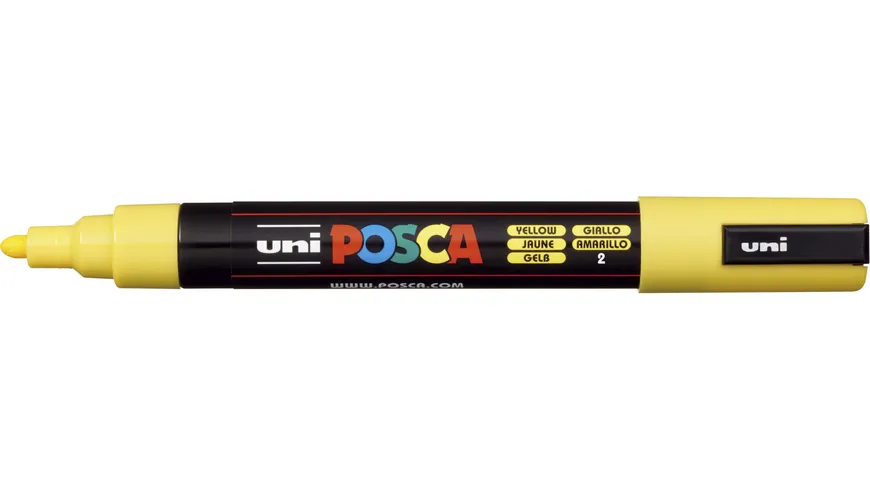 FABER-CASTELL  Marker UNI POSCA PC-5M gelb gelb