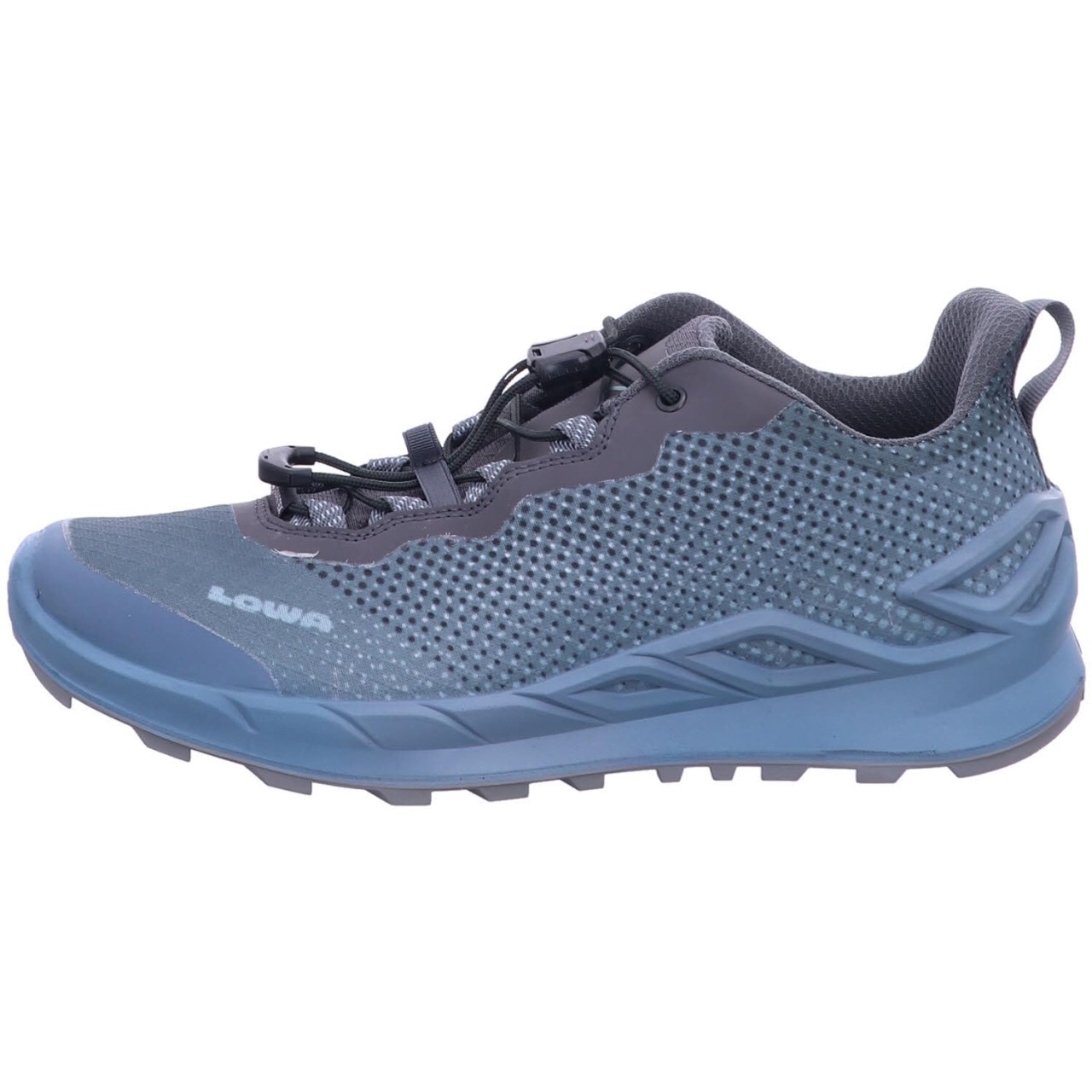 LOWA Freizeit Schnürer blau Merger GTX Lo Ws