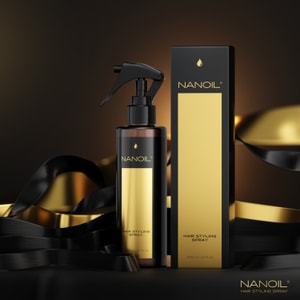 NANOIL Hair Styling Spray Stylinglotion-200 ml