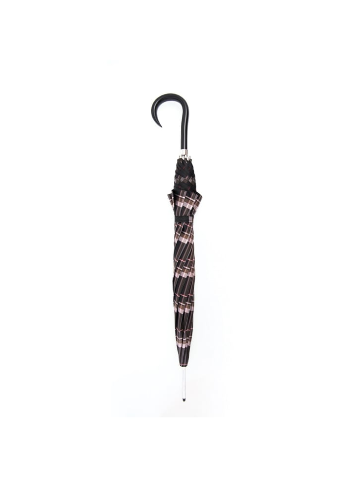 doppler Manufaktur Classic Elegance Stockschirm 91 cm in check brown günstig kaufen onesize