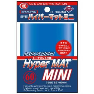 Schutzhüllen KMC Small Sleeves (Blue) 62x89mm (60)