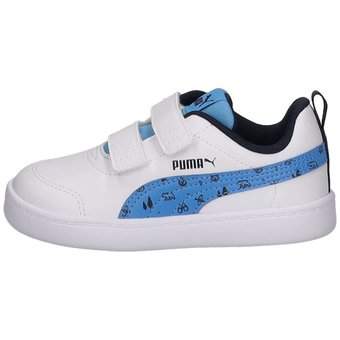 PUMA Courtflex v2 Woods V Inf in weiß