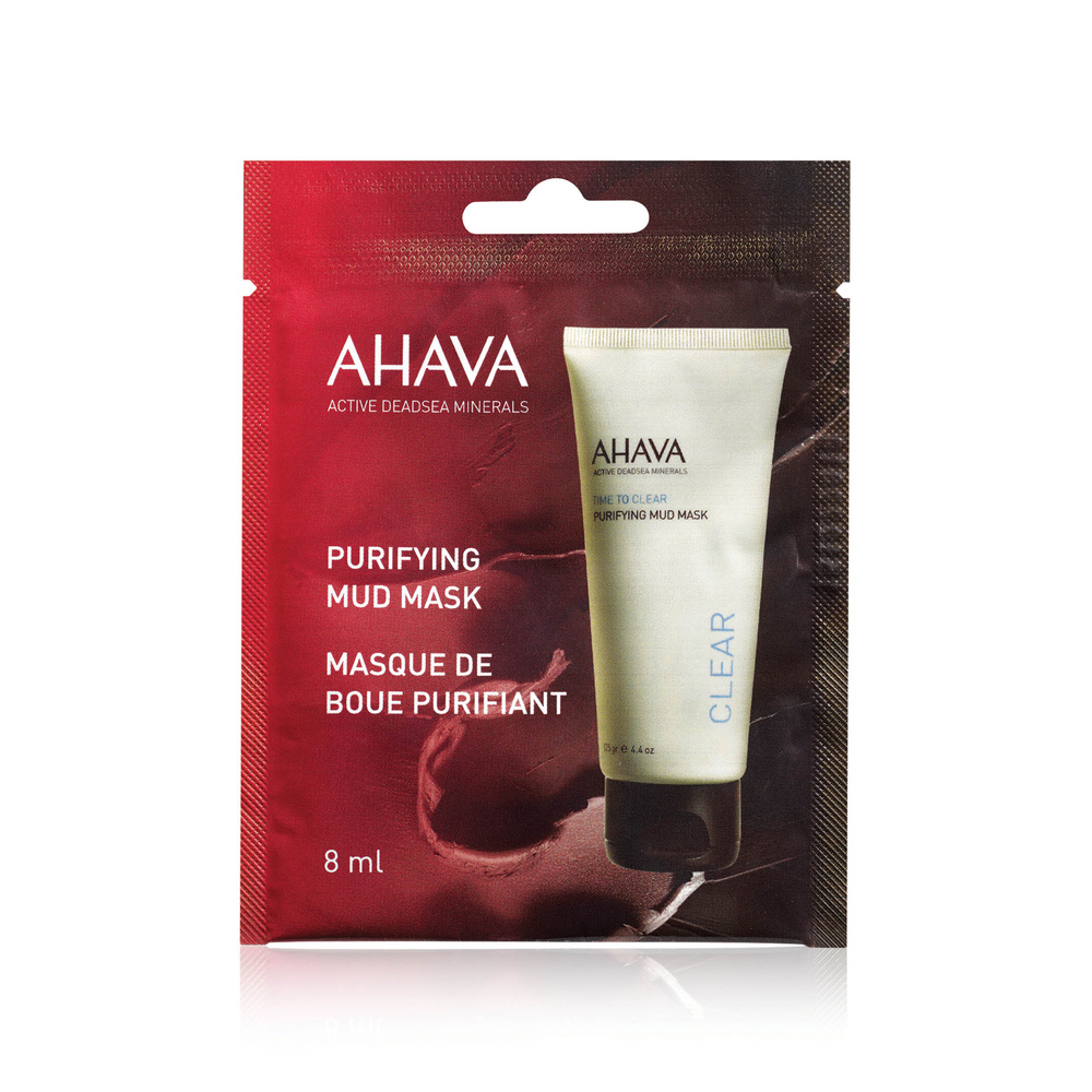 AHAVA Single Use Mud Mask 8ml Masque