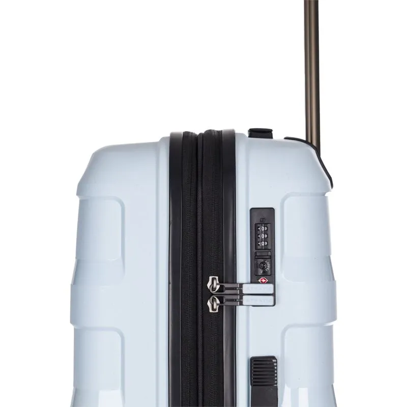 Stratic Straw + - Hartschalen Koffer M (65 cm) - pastel blue