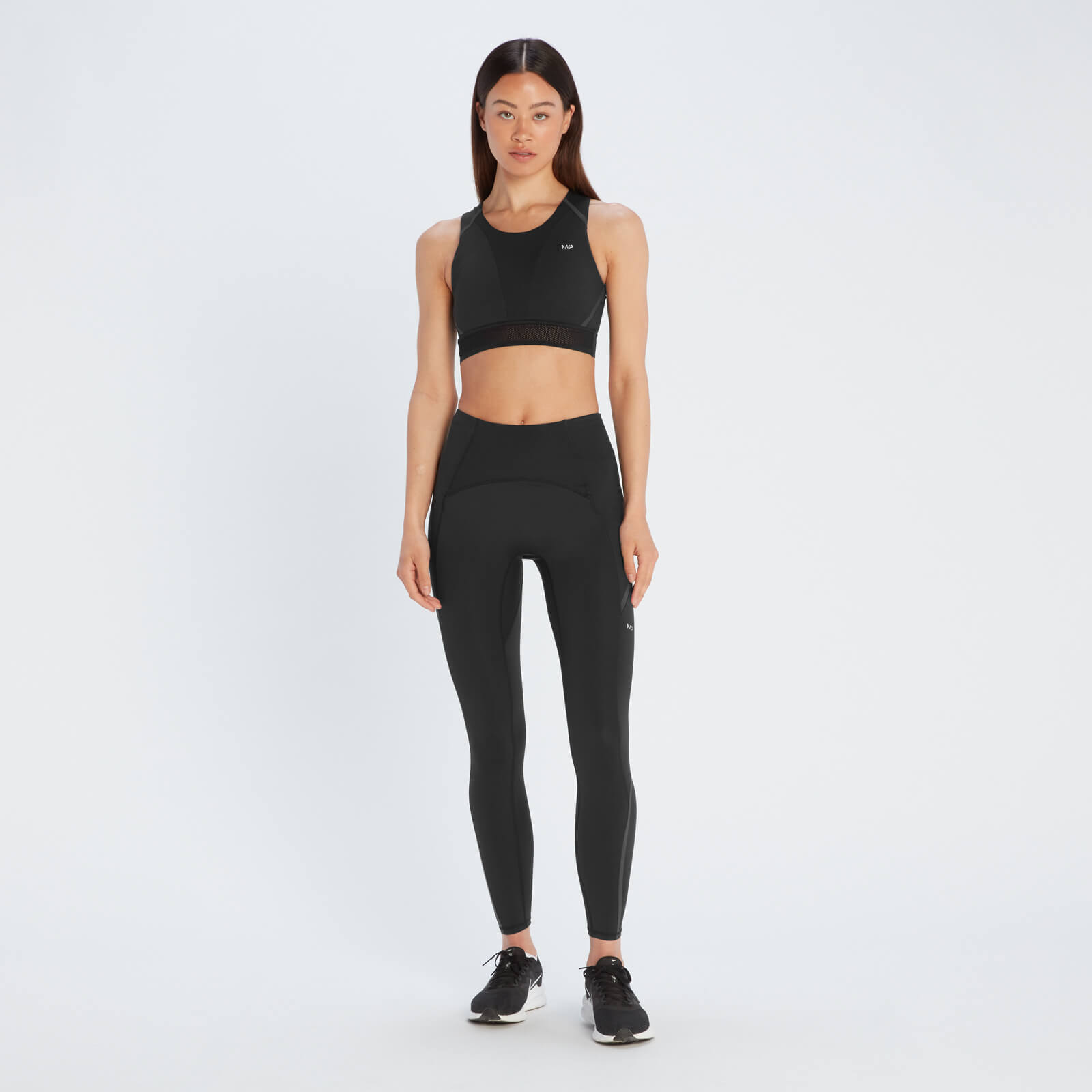 Brassière de sport réfléchissante MP Velocity Ultra pour femmes – Noir