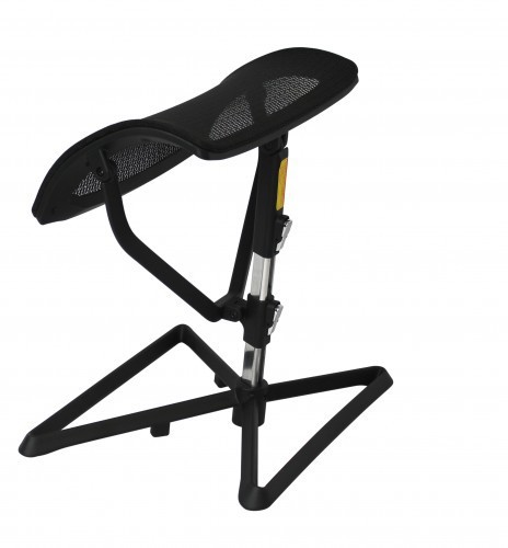 Amstyle LEGpro Ottoman Beinauflage für Chefsessel, Fußauflage in Höhe & Neigung einstellbar
