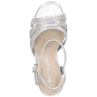 piece of mind Sandale in silber