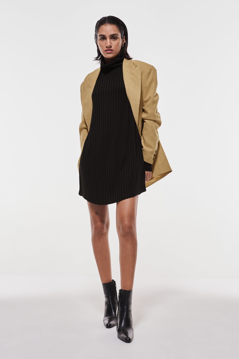 Anna rib dress
