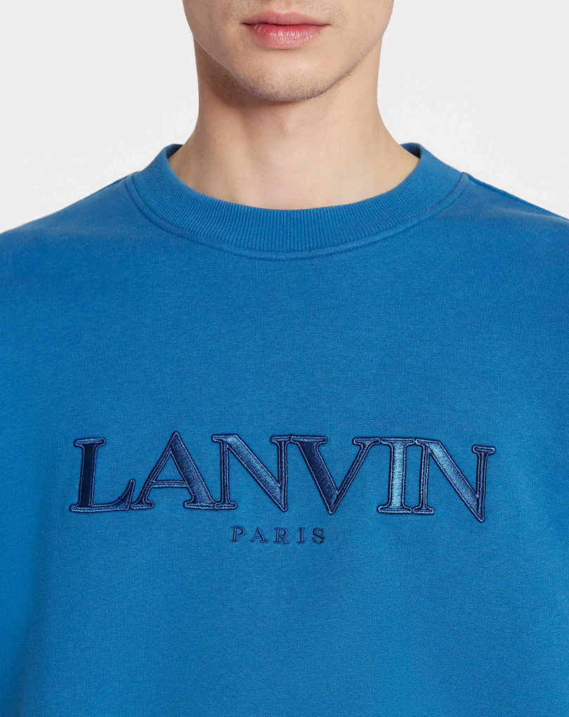 SWEAT-SHIRT OVERSIZE BRODÉ LANVIN PARIS