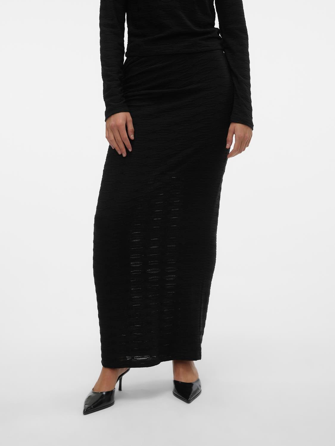 VMLALA Hohe Taille Langer Rock