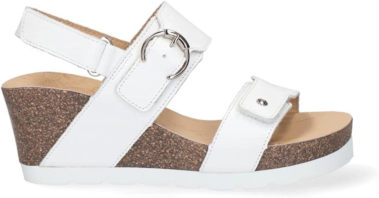PANAMA JACK Klassische Sandalen weiss Velvet