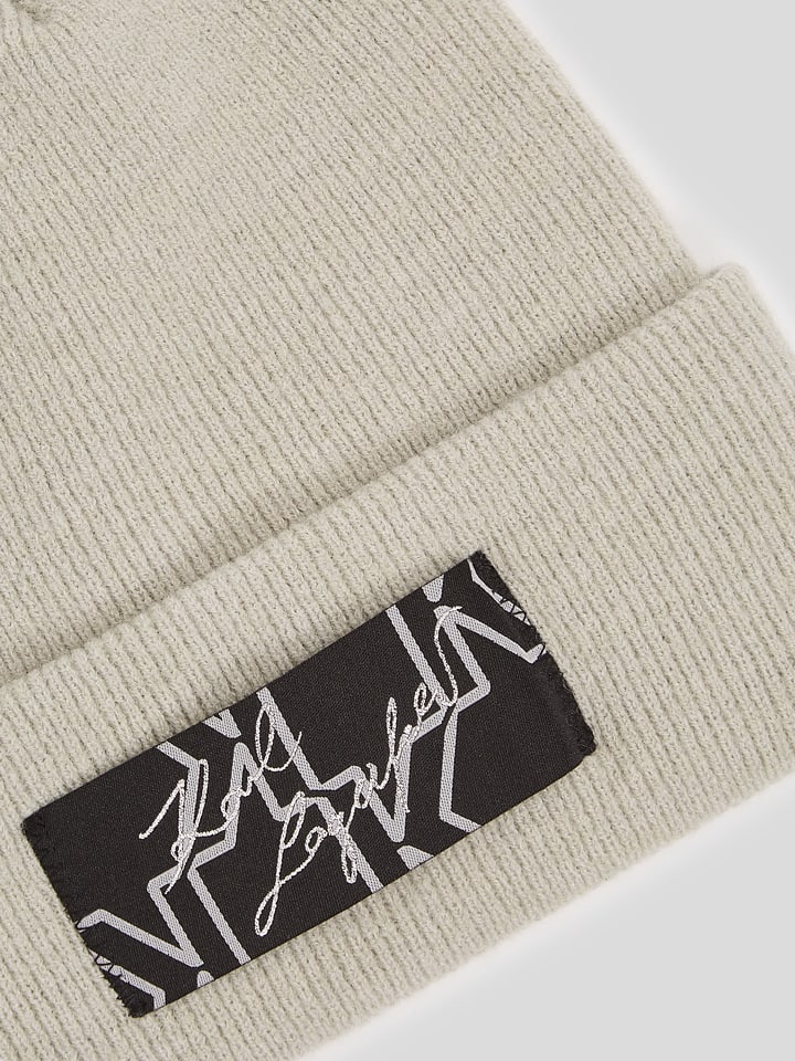 Karl Lagerfeld Mütze in Sand günstig kaufen onesize
