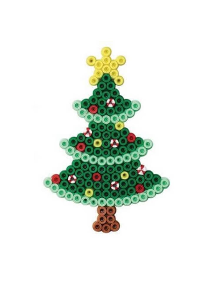 Hama Stiftplatte Weihnachtsbaum für Midi-Bügelperlen in grün günstig kaufen onesize