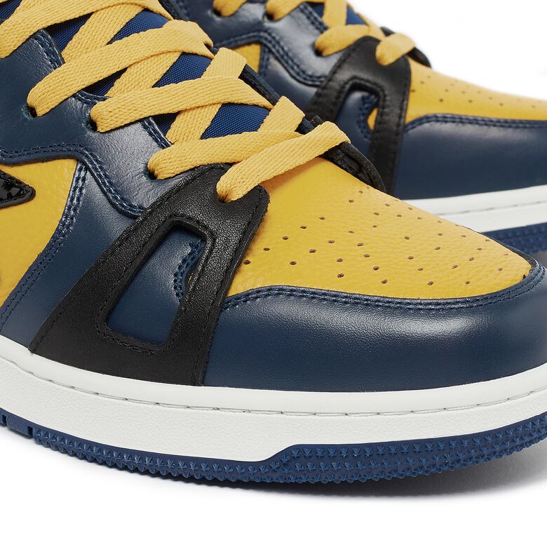 A Bathing Ape Wmns Bape Sta 93 Hi L yellow