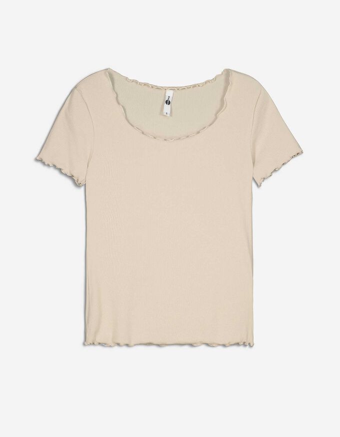 T-Shirt - Muschelsaum
