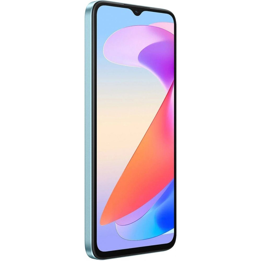Honor X6a 128 GB / 4 GB - Smartphone - cyan lake Smartphone (6,5 Zoll, 128 GB Speicherplatz)