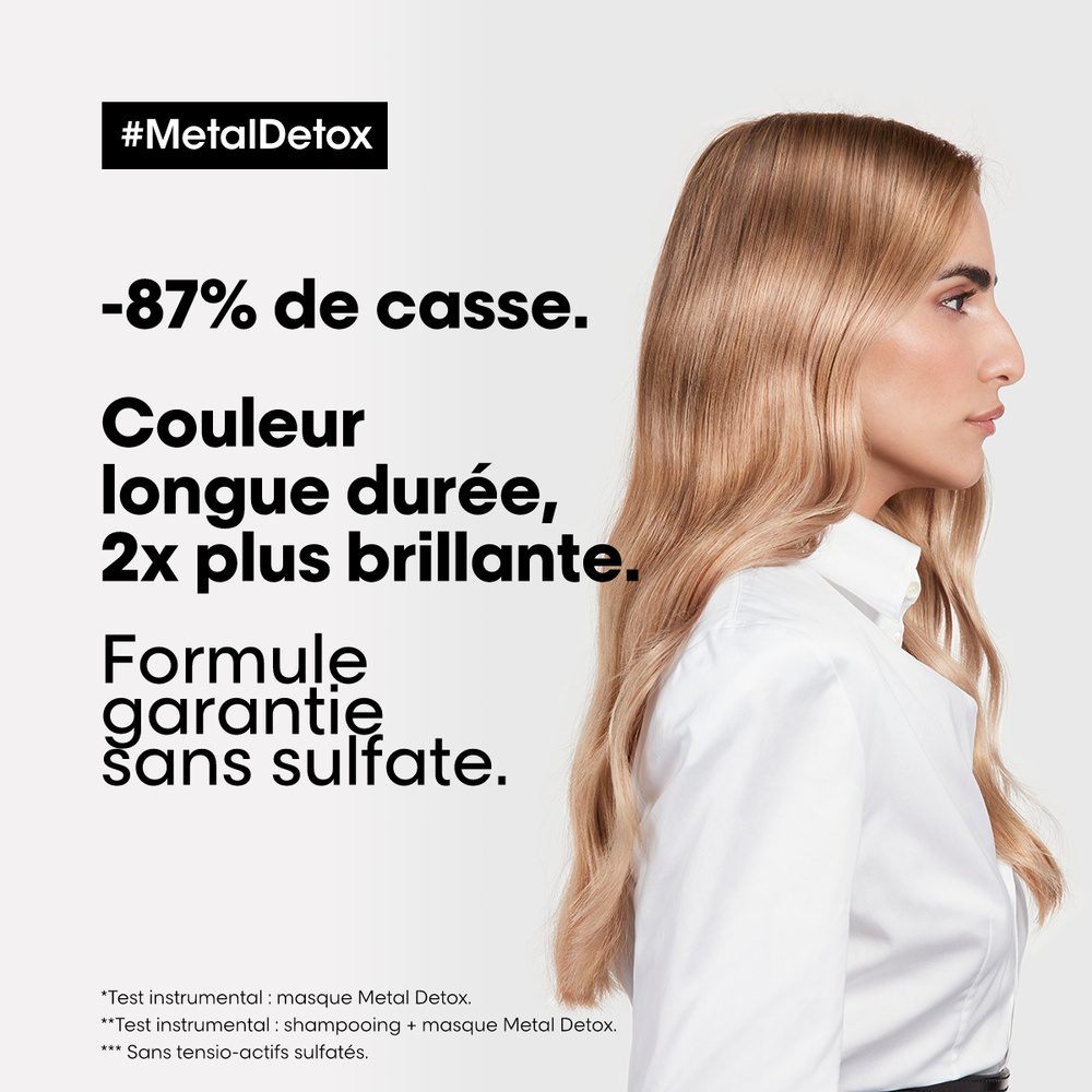 L'Oréal Professionnel Serie Expert Metal Detox Shampoing professionnel crème lavante anti-métal