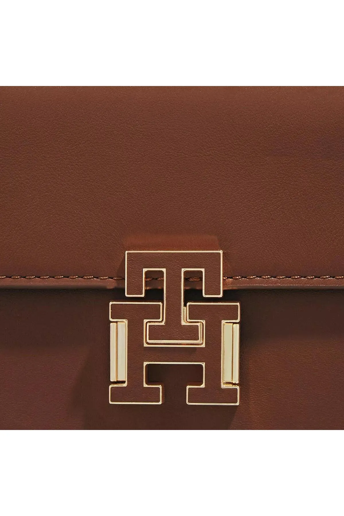 Tommy Hilfiger  Pushlock Leder Mn Crossover Co Cognac