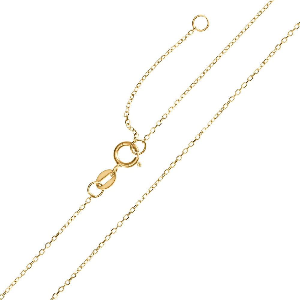 Valeria Chaînette 375 Or jaune collier