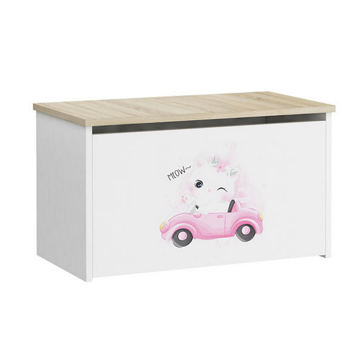 Spielzeugtruhe Sitztruhe Daria 73cm Motiv wählbar mit 1 Klappe