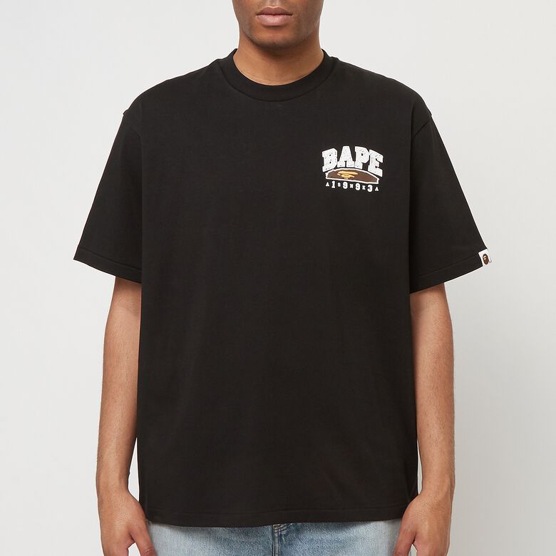 A Bathing Ape Hand Draw BAPE Tee black