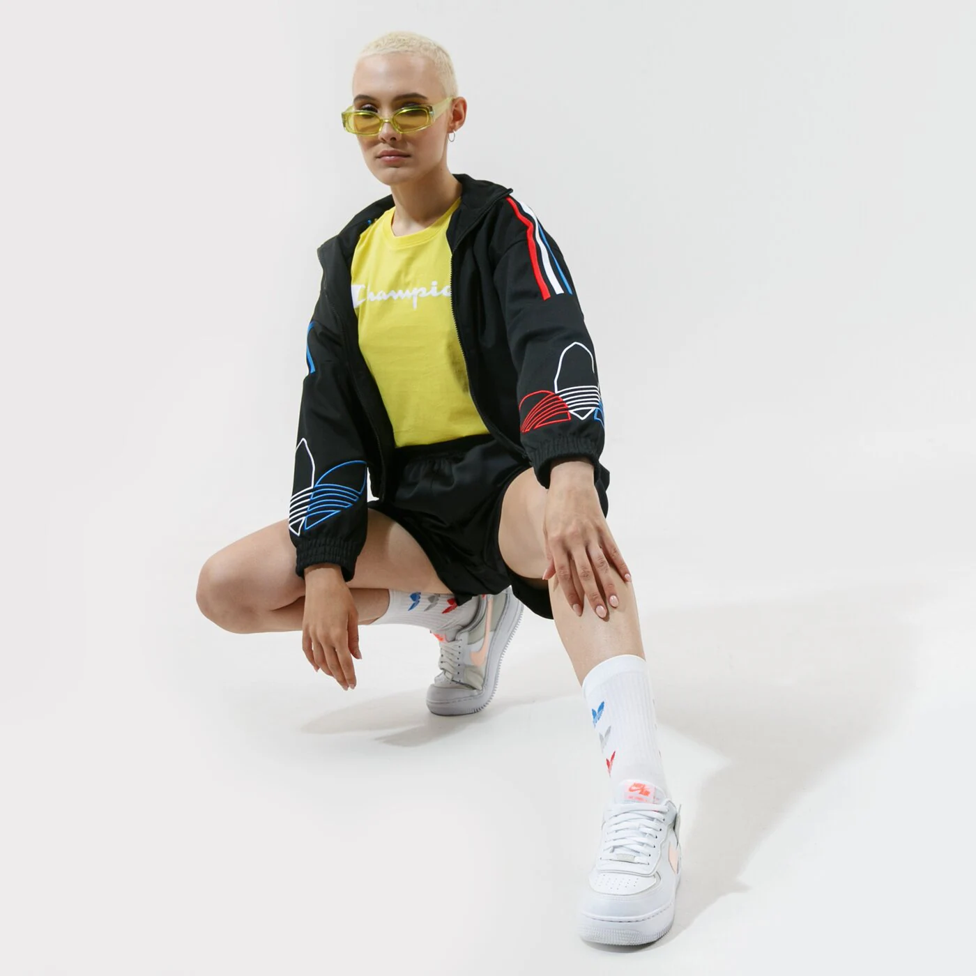 CHAMPION T-SHIRT CREWNECK T-SHIRT Gelb