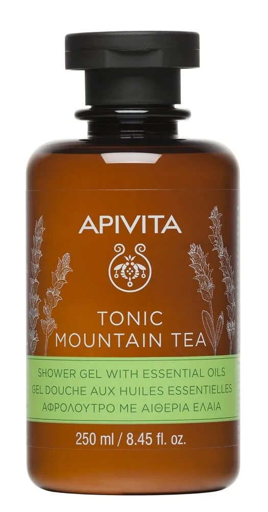 Apivita Tonic gel za tuširanje s planinskim čajem i eteričnim uljima