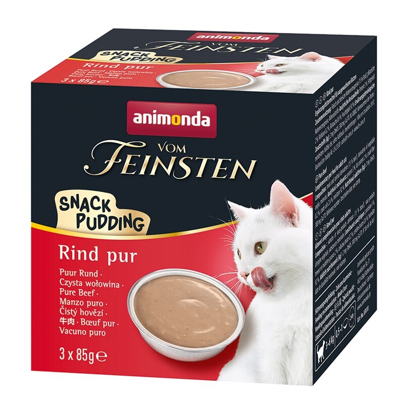 Animonda Snacks Animonda Vom Feinsten Snack-Pudding Rind pur