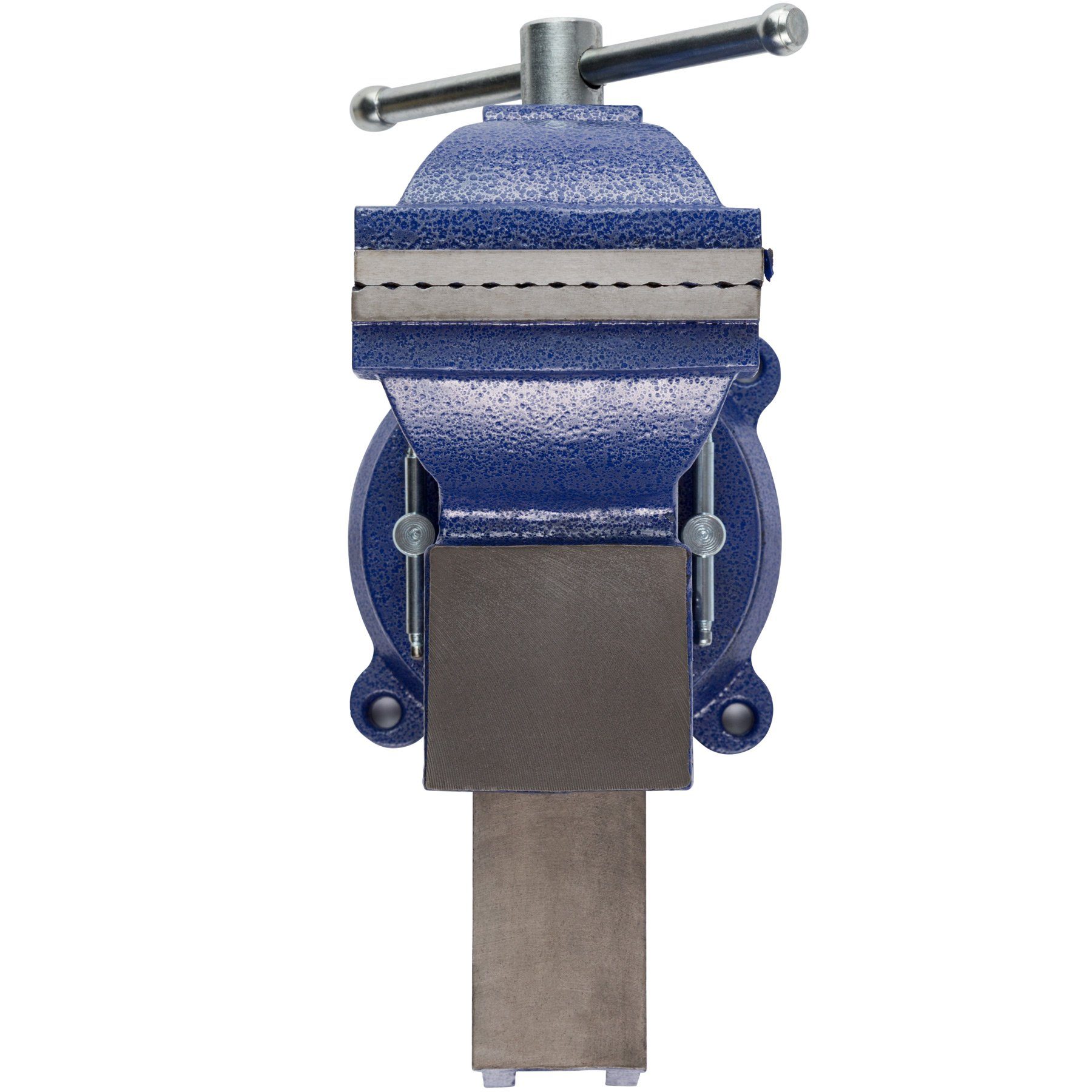 tectake Schraubstock Schraubstock 360° drehbar mit Amboss