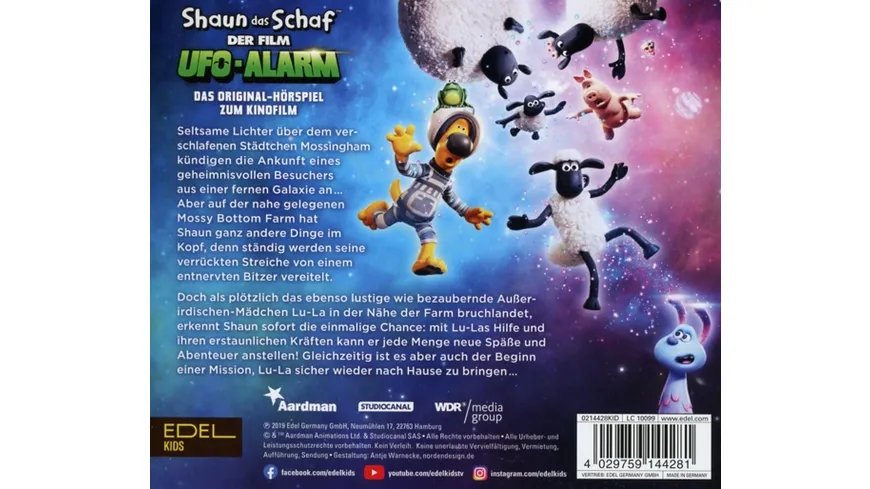 UFO Alarm-Hörspiel z.Kinofilm