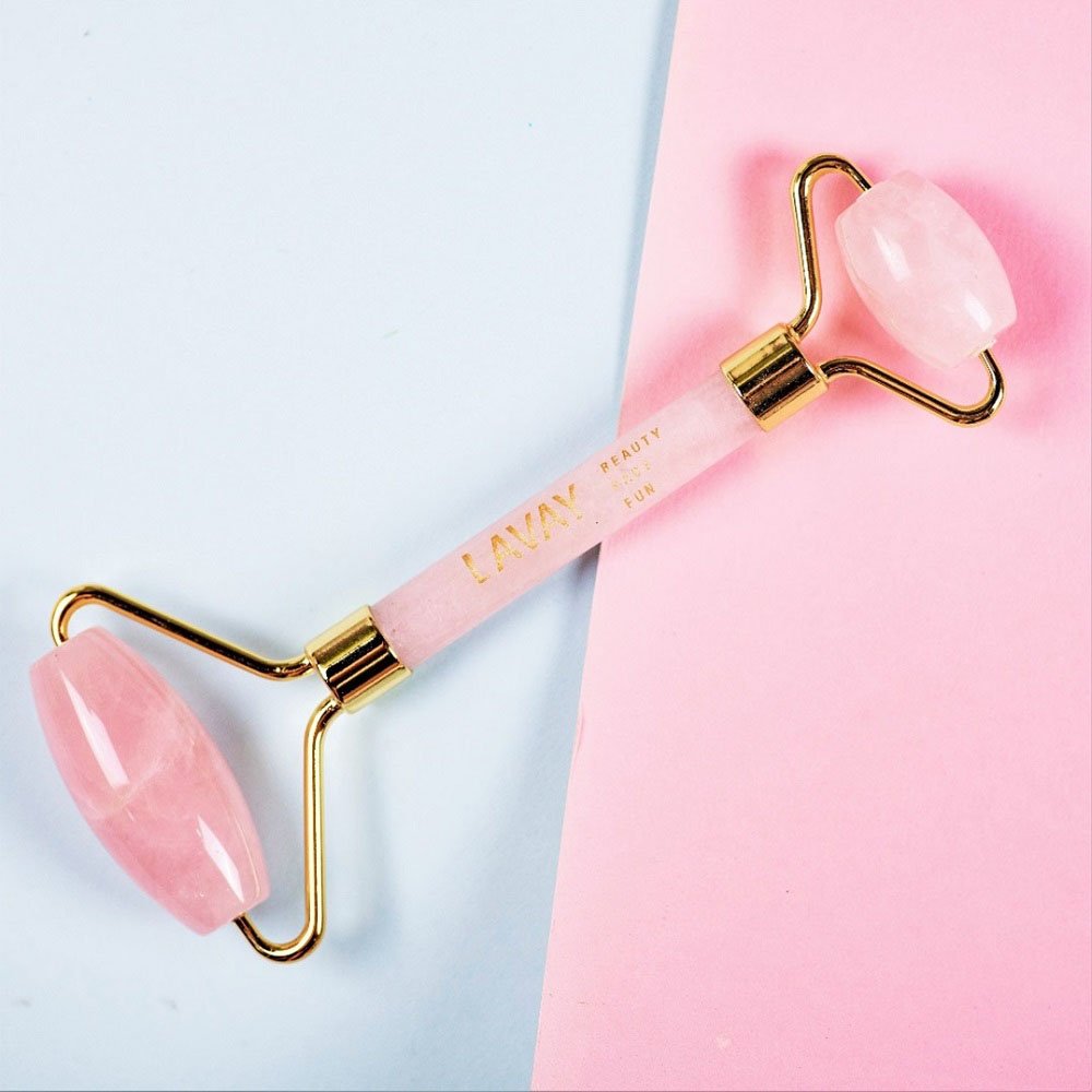LAVAY Paris Beauty-Tools Rock & Roll Quartz Gesichtsroller