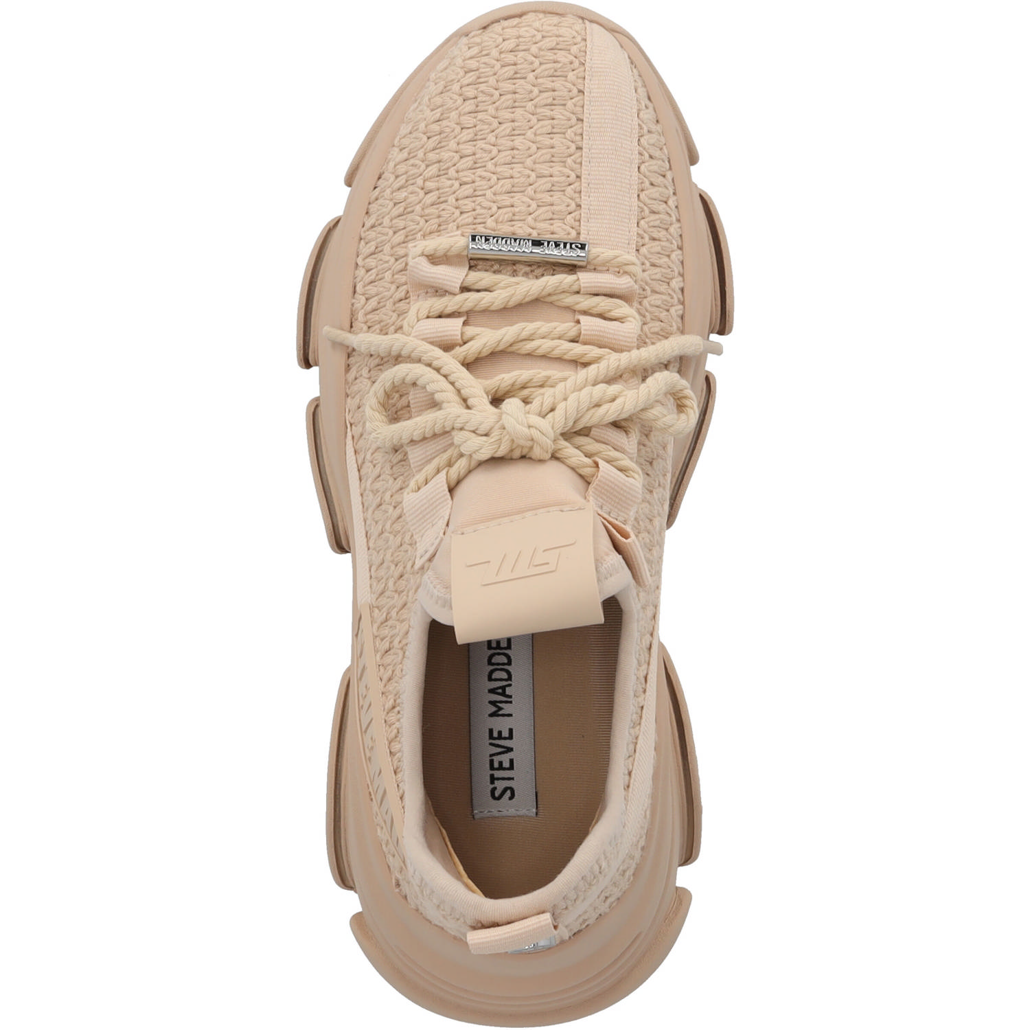 Steve Madden Project SM11002975, Schnürschuhe, Damen, Beige