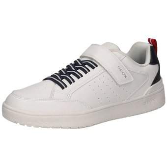 Geox J Washiba Boy Sneaker in weiß