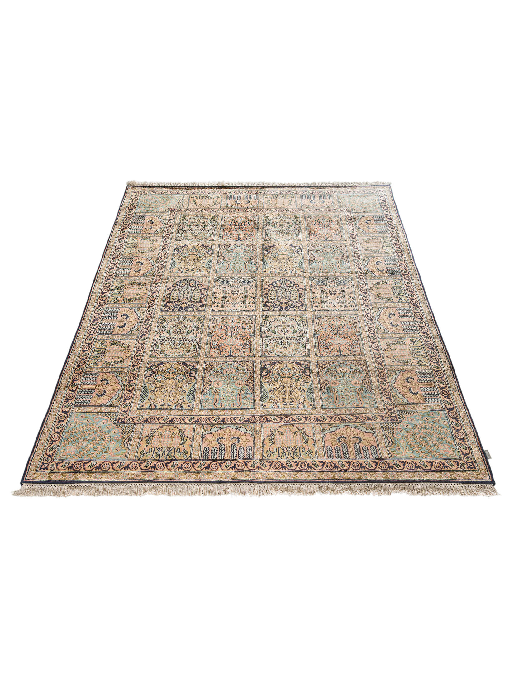 Kaschmir Seide 18/18 ca. 149 x 221 cm, Unikat / Einzelstück