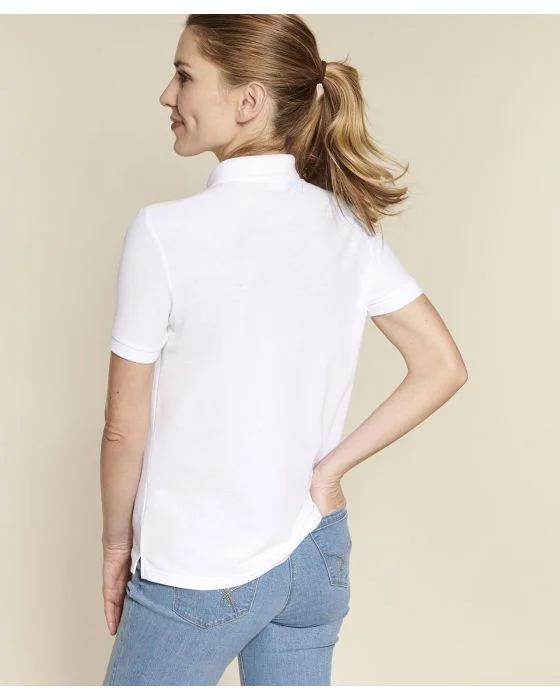 Polo maille piquée