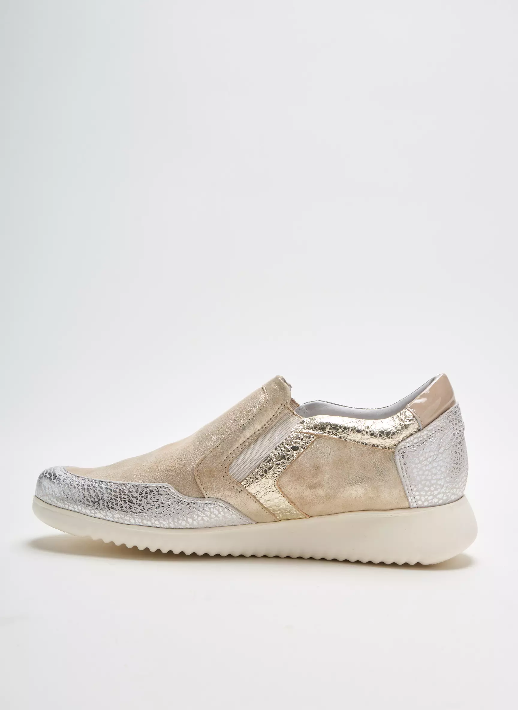 Atk Slipons Femme couleur beige