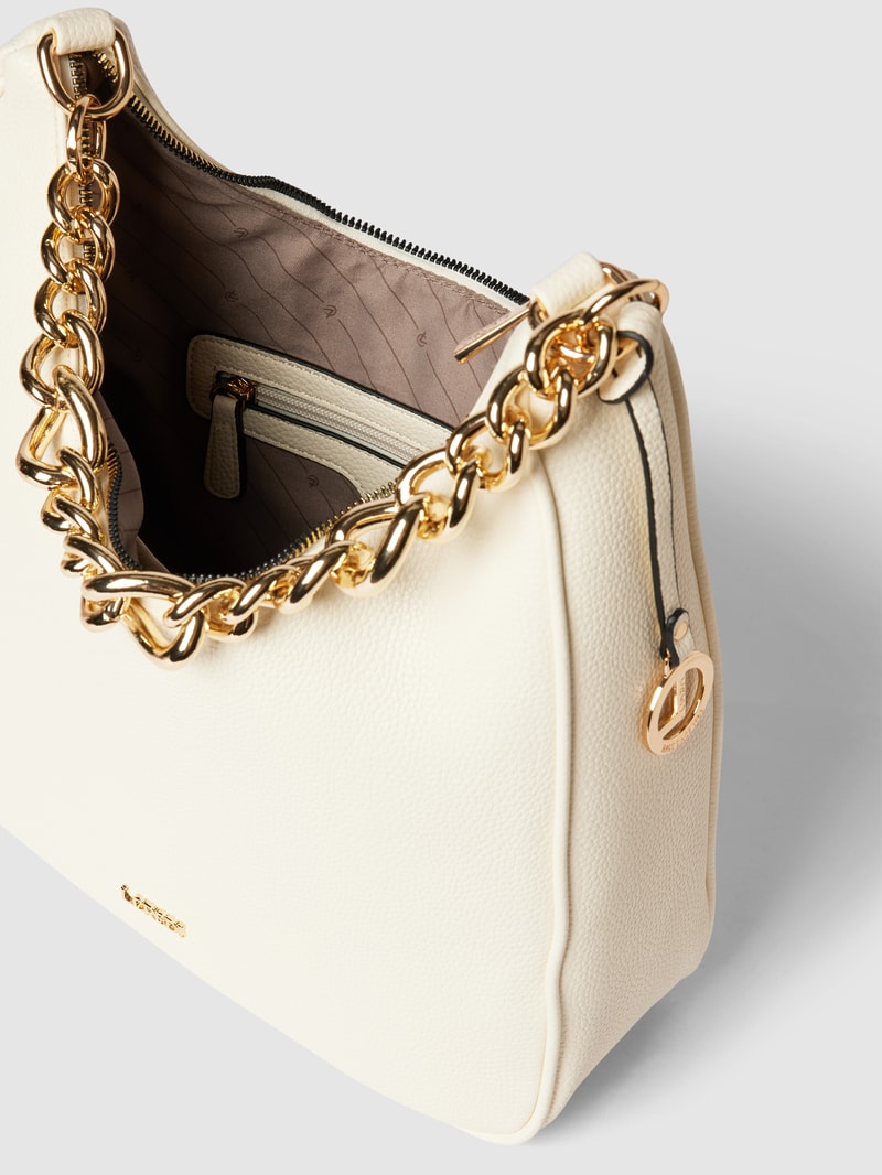 Handtasche in Leder-Optik Modell 'Josa' in offwhite