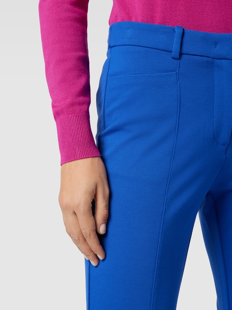 Blazer mit Paspeltaschen in royalblau