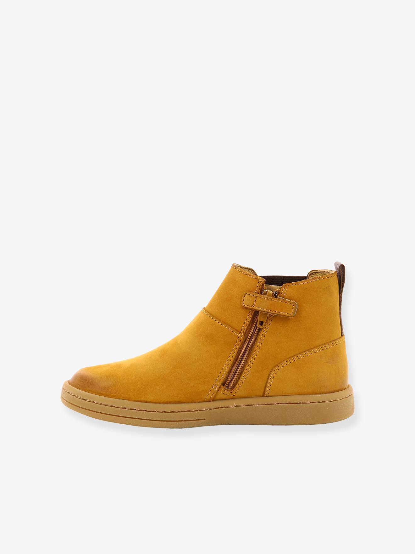 Boots cuir enfant Tackbo KICKERS® marine