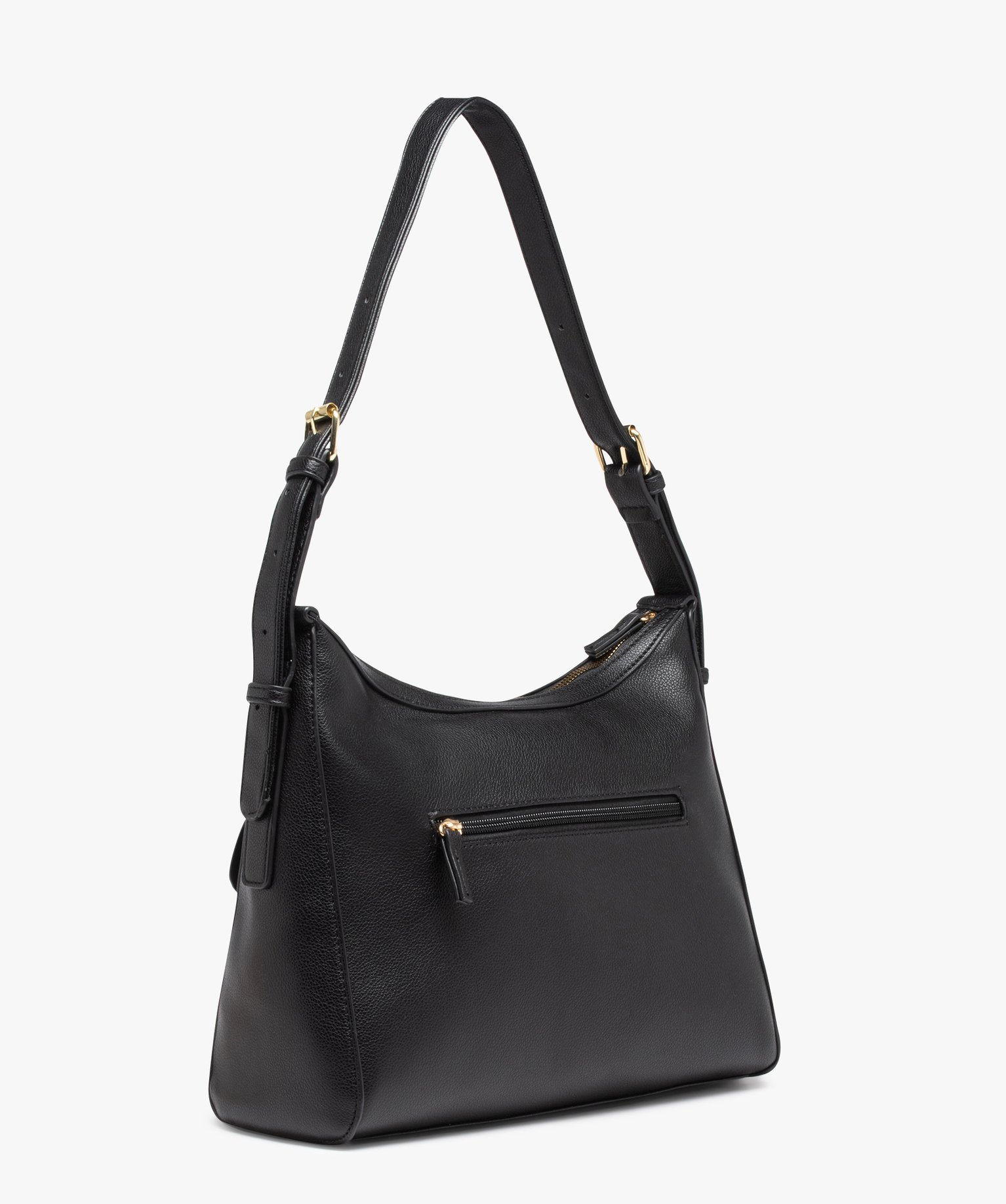Sac bandoulière grand format femme noir | GEMO