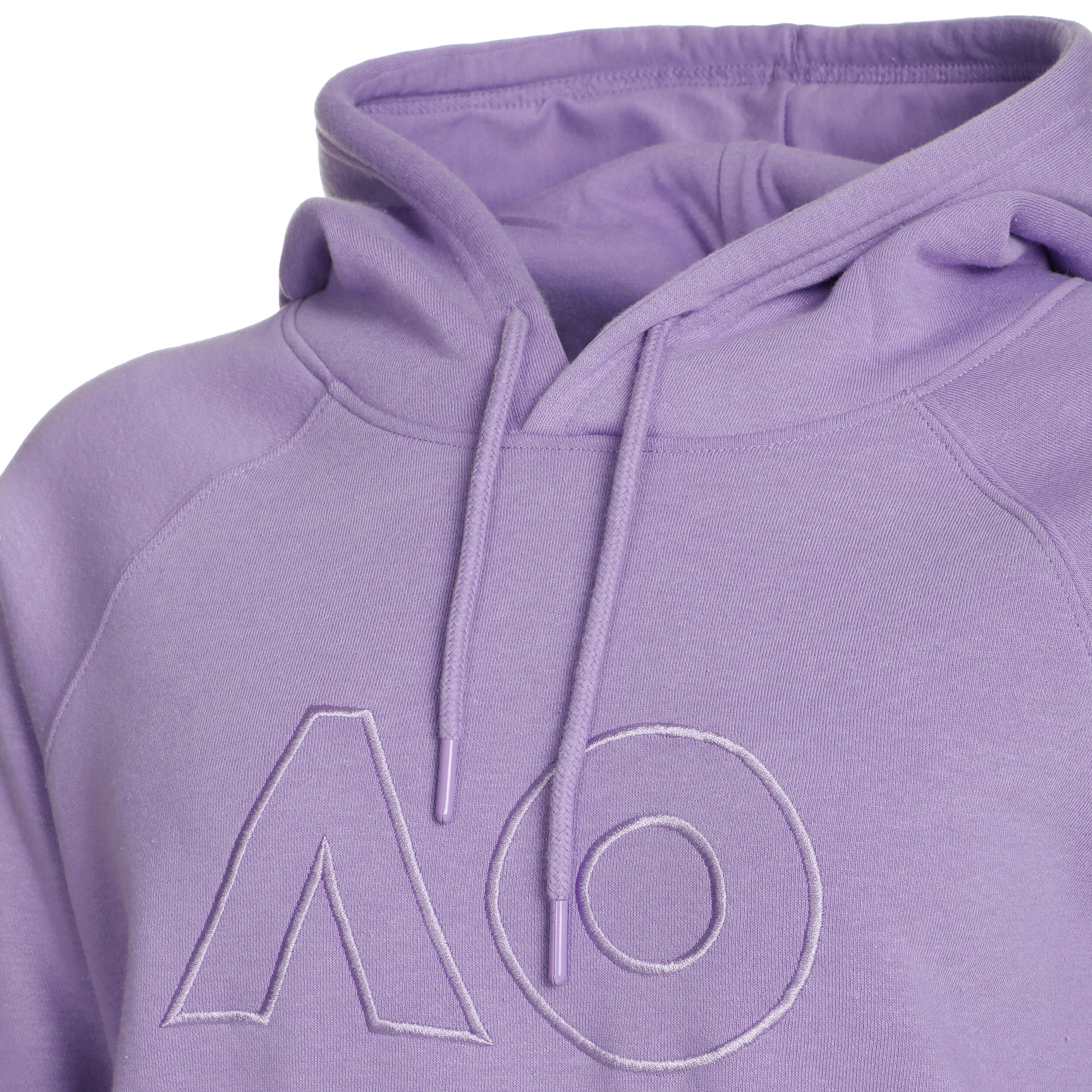 AO Embroidered Logo Hoody Damen - Lila