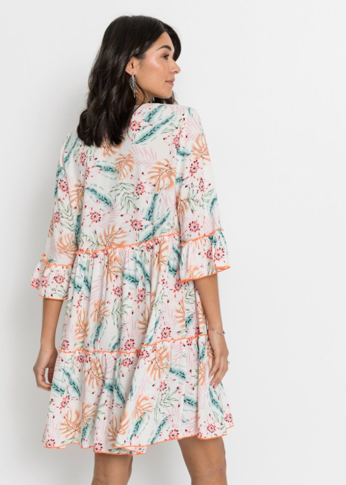 Bedrucktes Tunika-Kleid