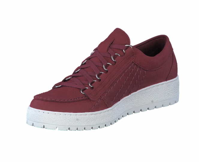 MEPHISTO Komfort Schnürer rot OXBLOOD