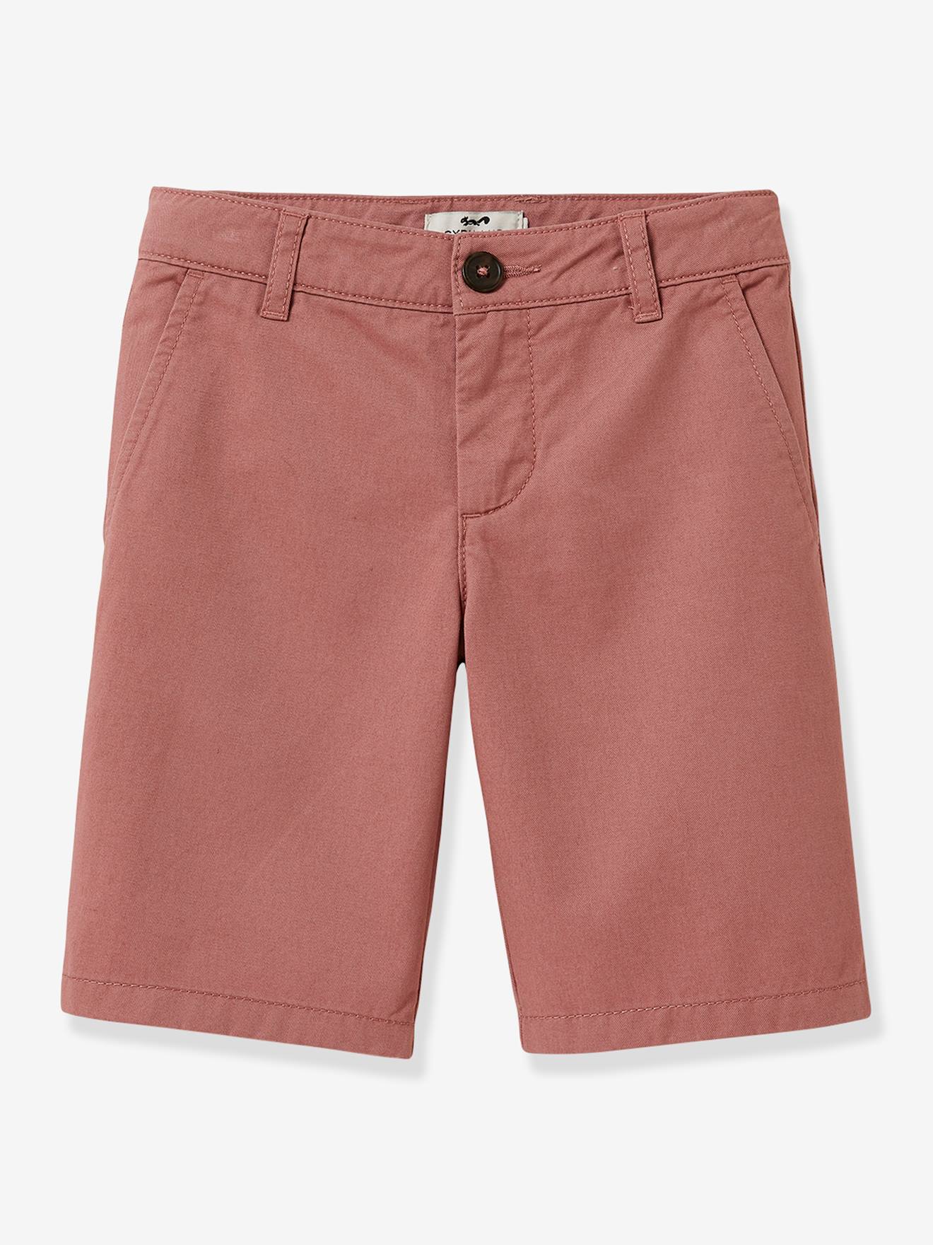 Bermuda chino garçon CYRILLUS vert sauge