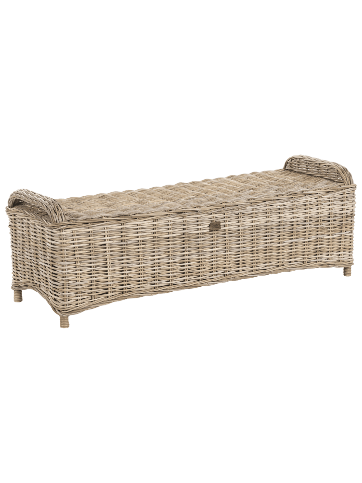 Beliani Gartenbank SUSUA in /Weiß - (W) 140 x (H) 49 x (L) 47 cm günstig kaufen onesize