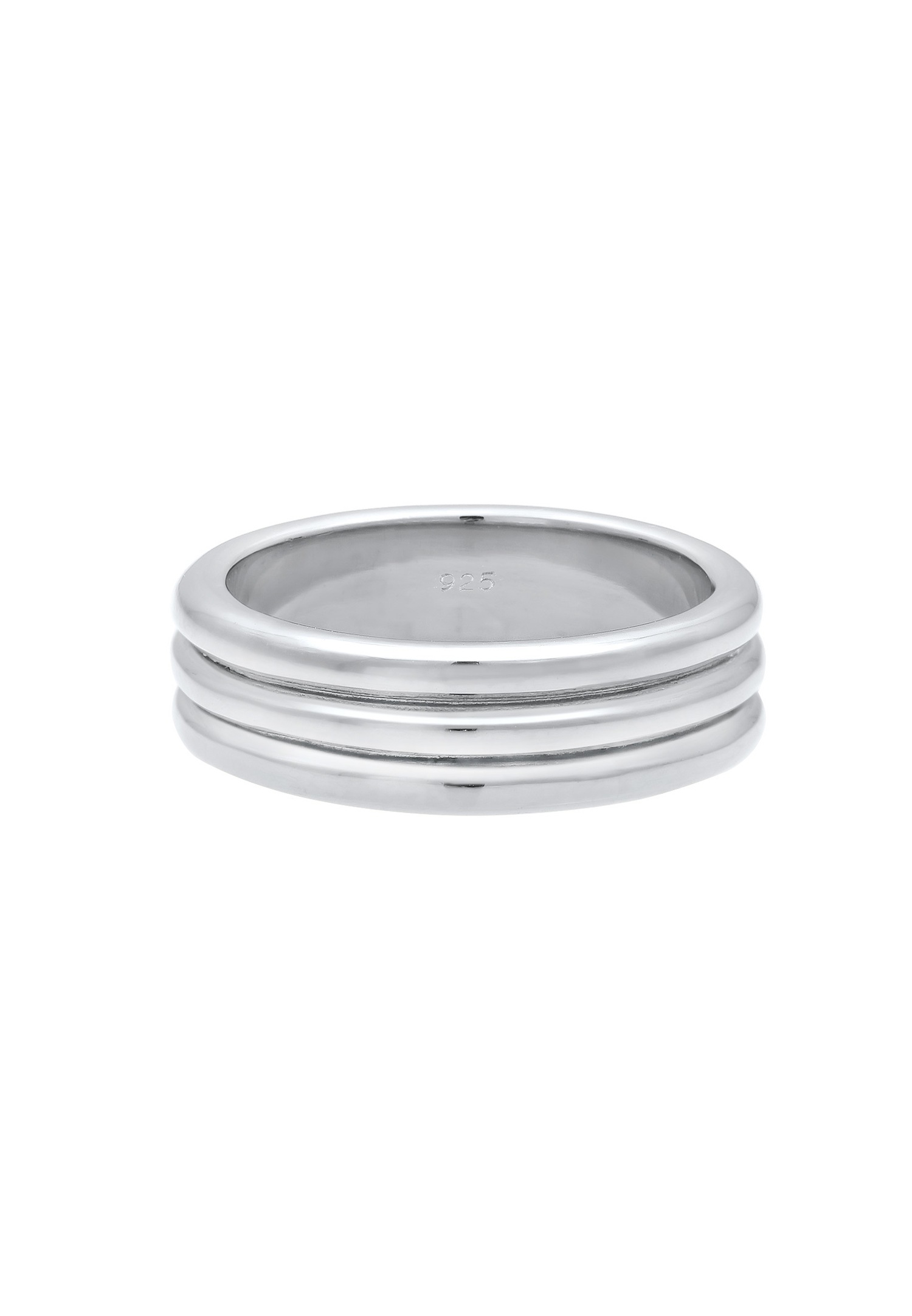 Elli PREMIUM Minimalistický párový prsteň pre ženy - (925/1000) striebro