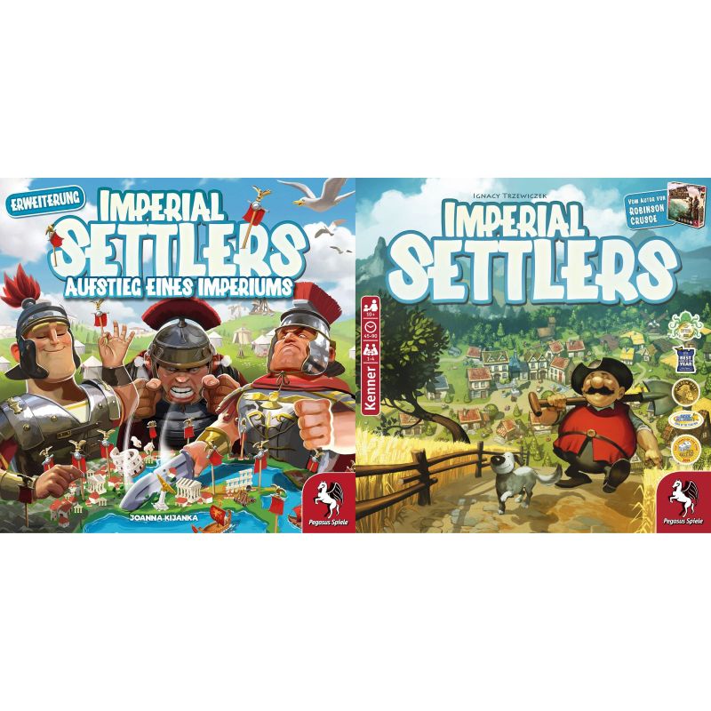 Imperial Settlers + Erw. Aufstieg eines Imperiums (Bundle)